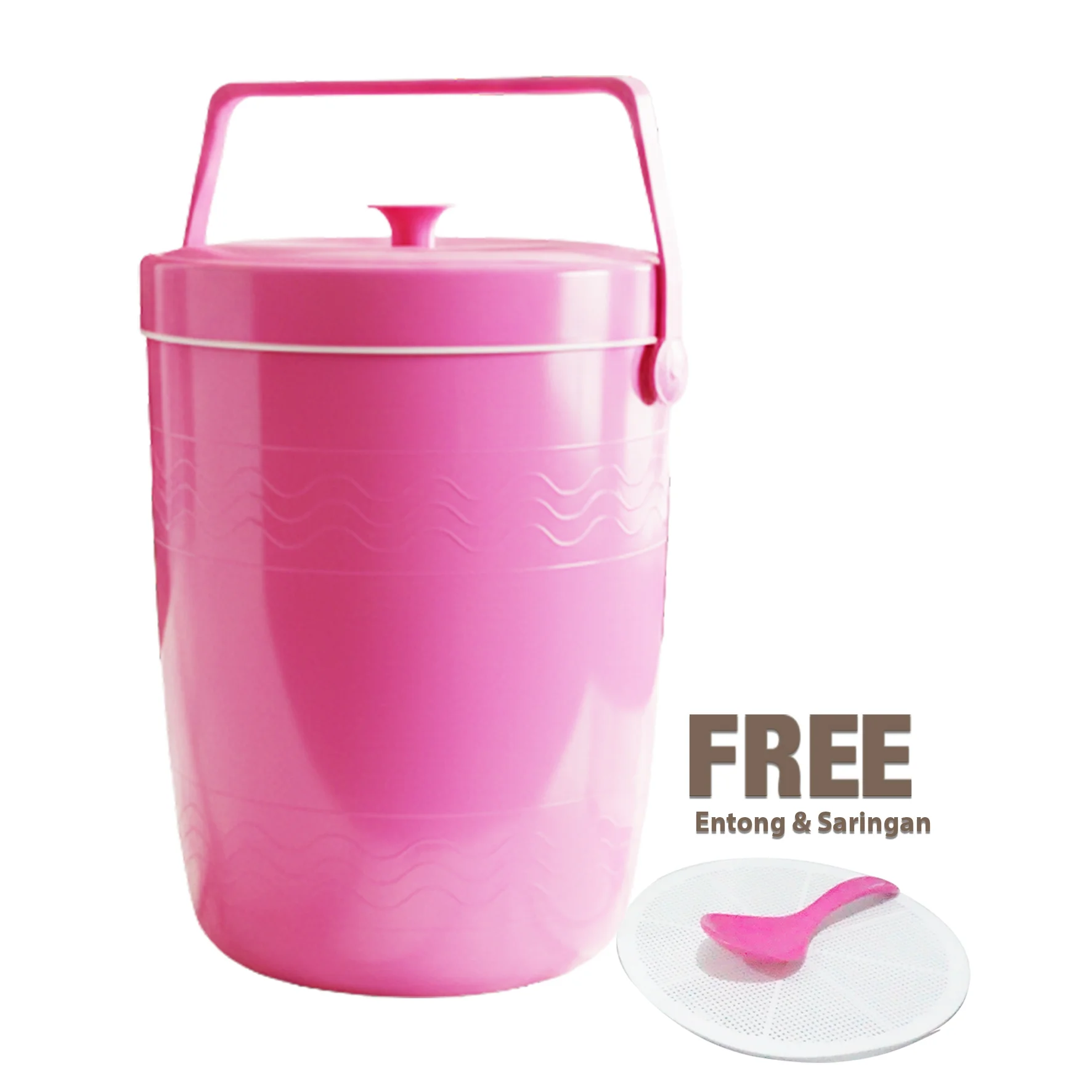 ICE / RICE Bucket USA Macaroon 30 Liter