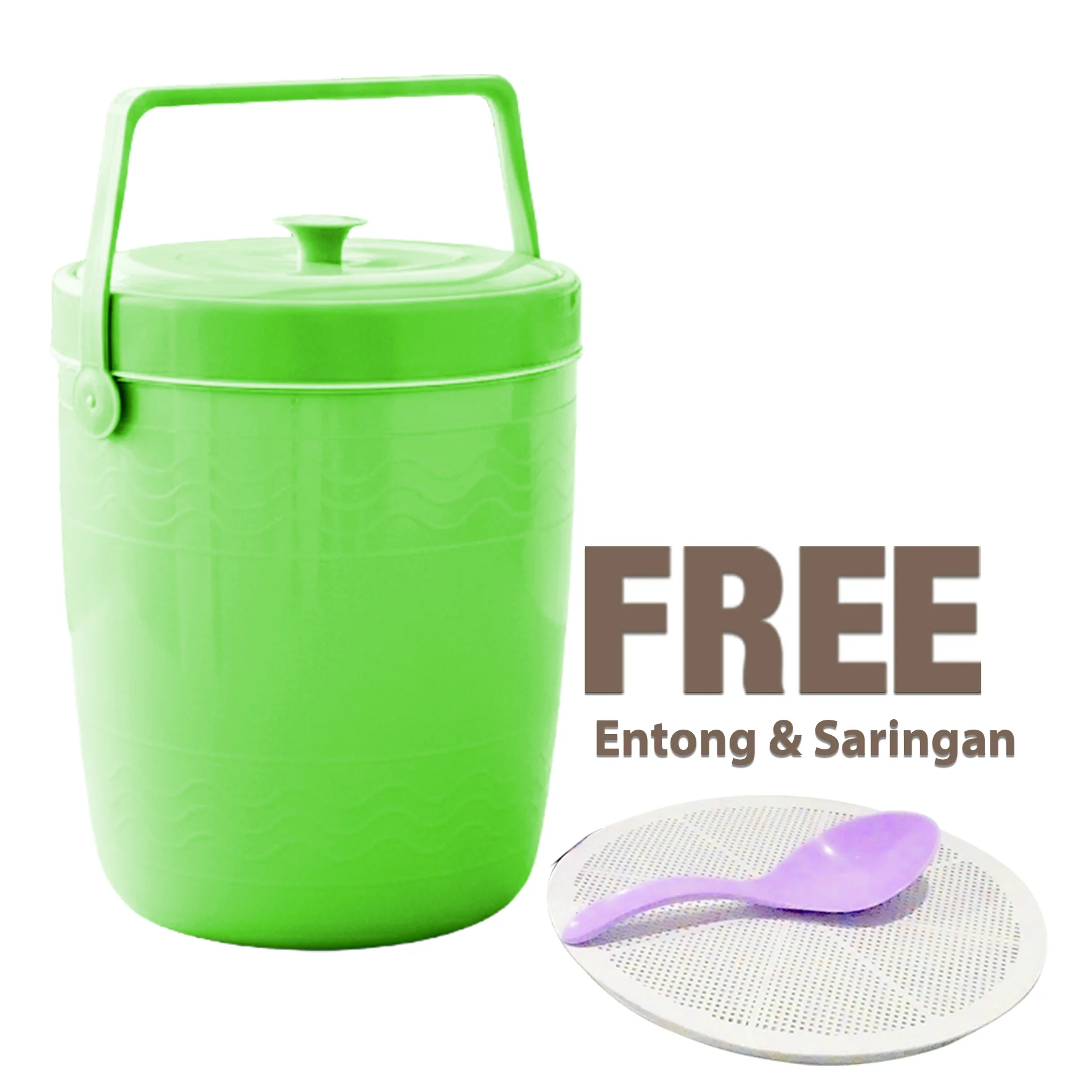 USA Macaroon Ice/Rice Bucket 26L