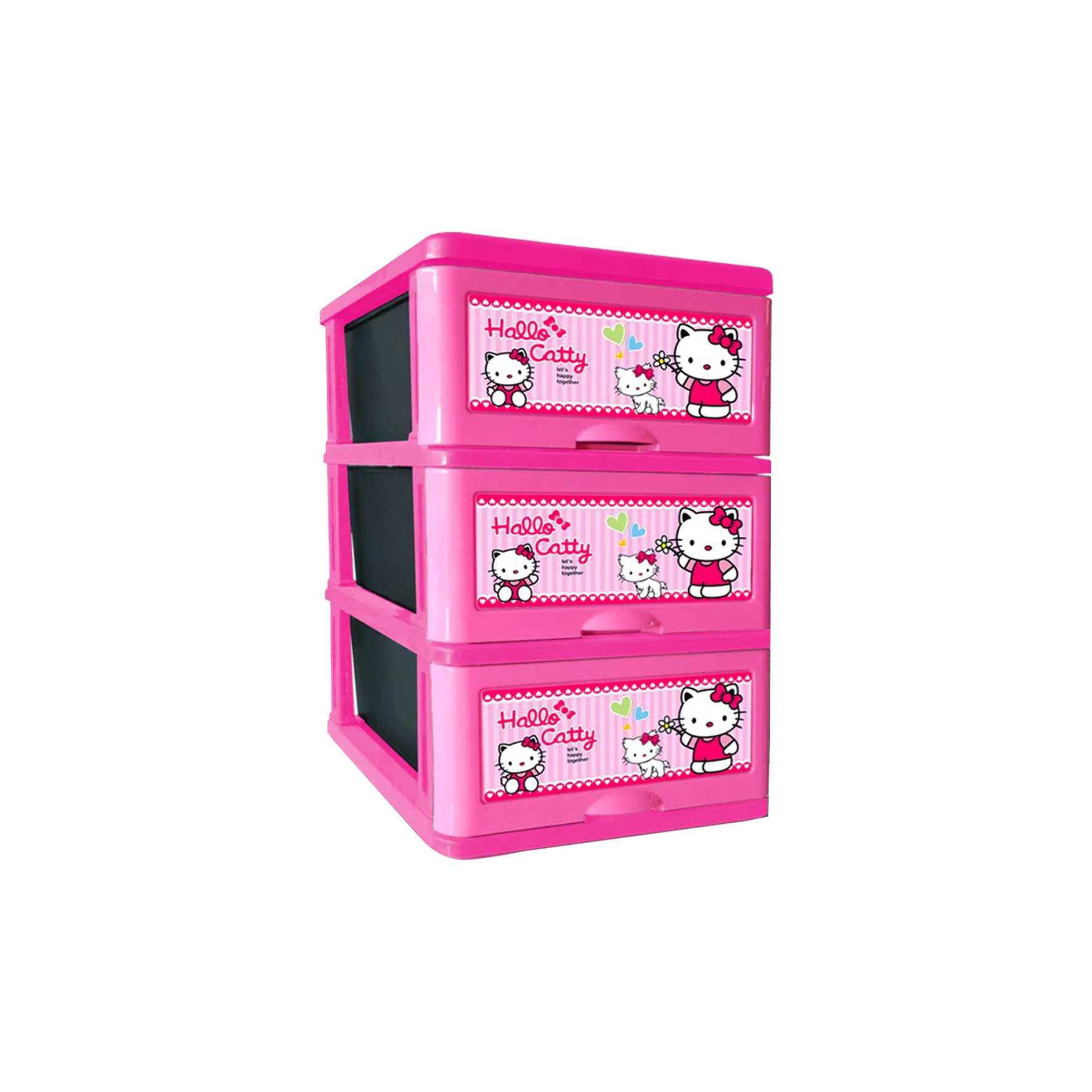 Hello Kitty Cabinet 3 Drawers