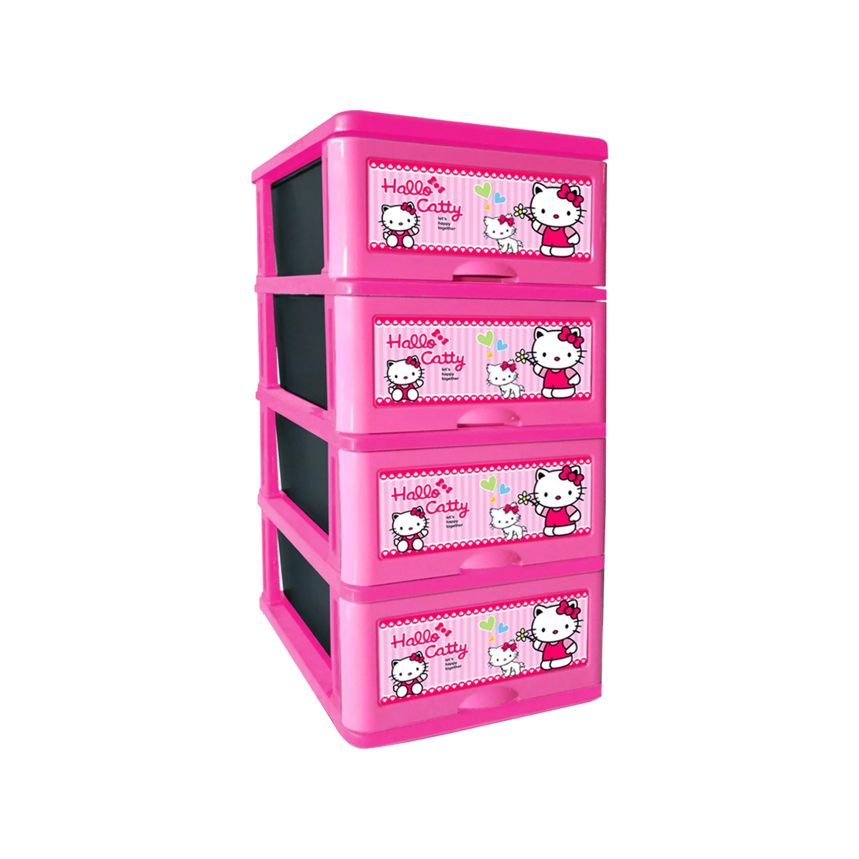 Hello Kitty Cabinet 4 Drawers