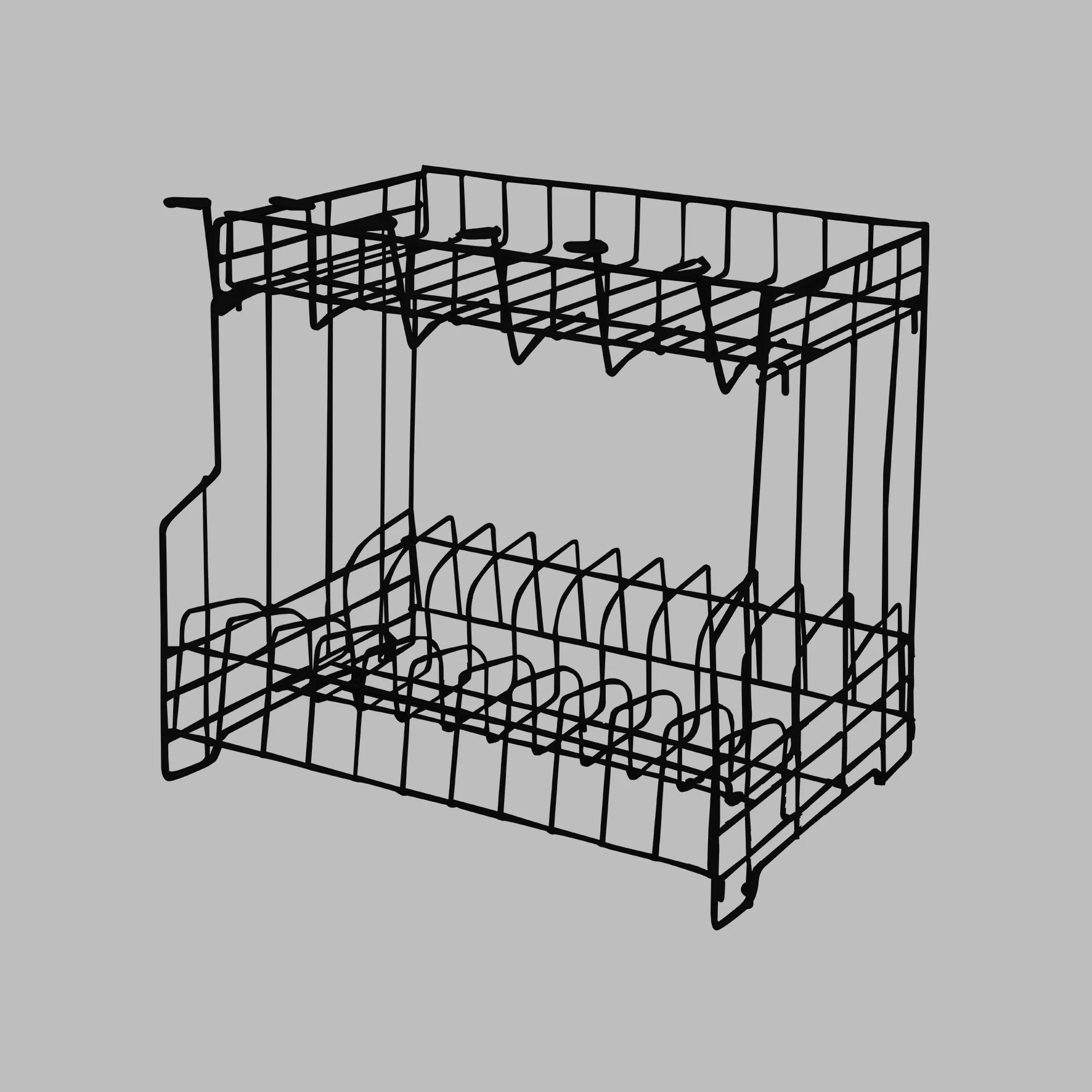 Rovela Multipurpose Rack 2 Tiers