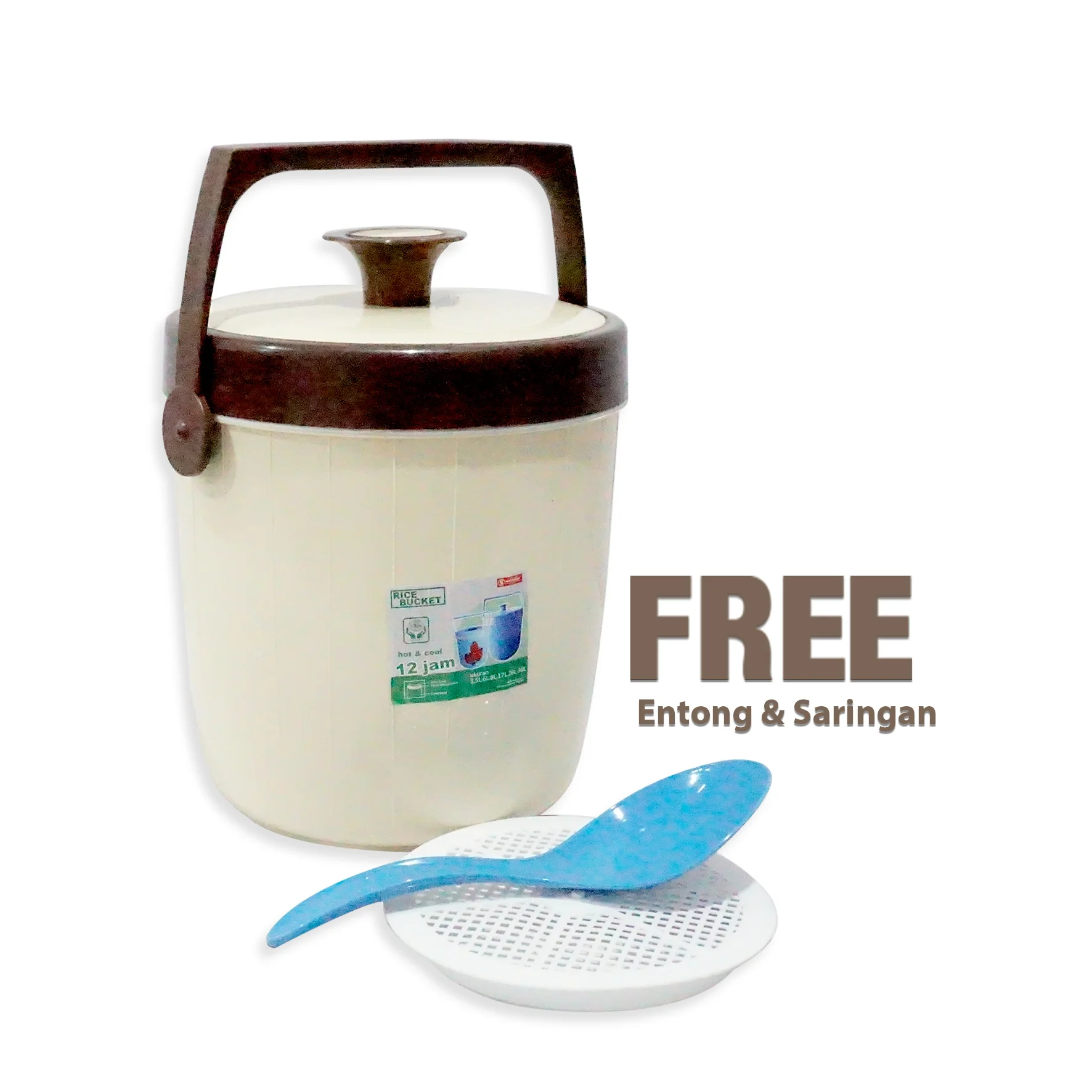 USA Cream Ice/Rice Bucket 6L