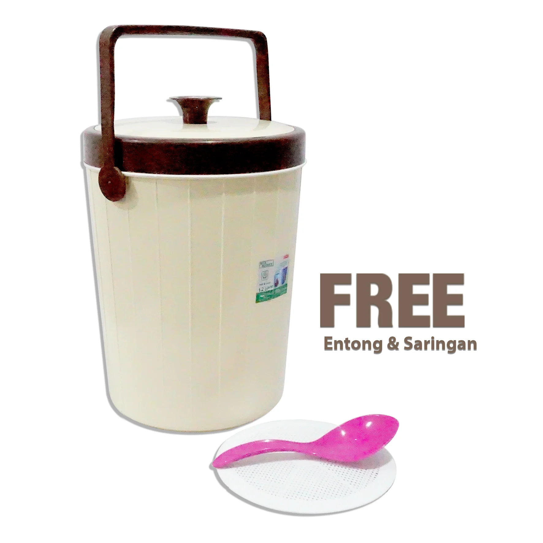 USA Cream Ice/Rice Bucket 17L